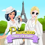 Księżniczka wybiera się na Diner En Blanc