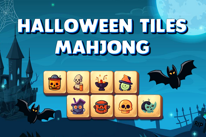 Halloween Tiles Mahjong