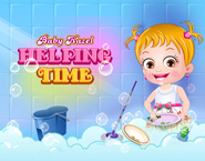 Baby Hazel Helping Time