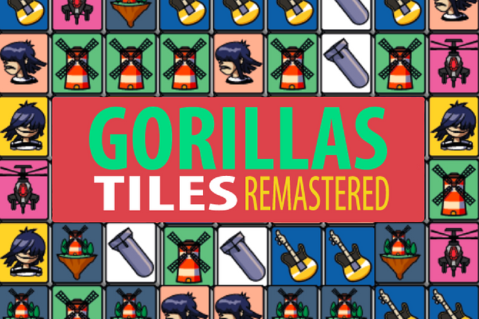 Gorillaz Tiles - Thinking games 