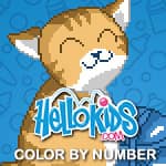 Hellokids - kolorowanka według numerów