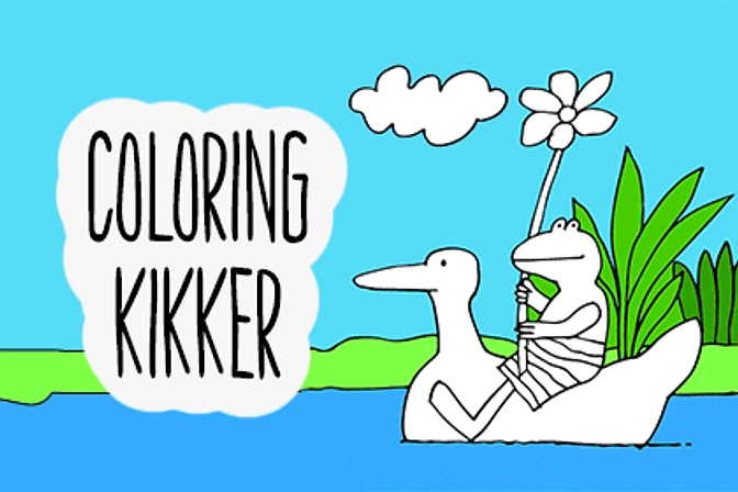 Kolorowanka Kikker