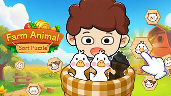 Farm Animal Sort Puzzle