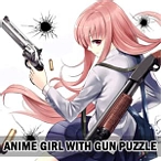 Anime Girl With Gun Puzzle