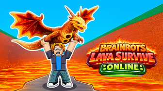Brainrots Lava Survive Online