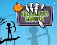 Łucznik w Halloween