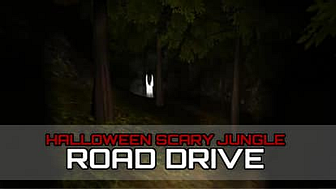 Halloween Scary Jungle Road Drive