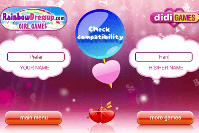 Love Tester Deluxe online hry - Oddychovky 