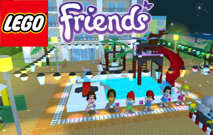 Lego Friends Pool Party Darmowa Gra Online Funnygames